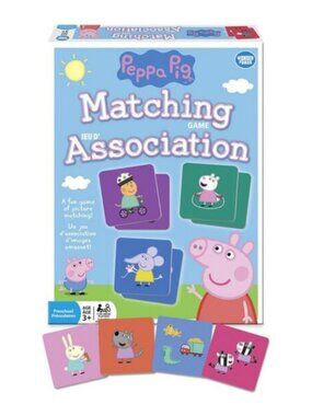 Peppa Pig Matching Game  Bilingual Version For Age 3+ Brand New in Box